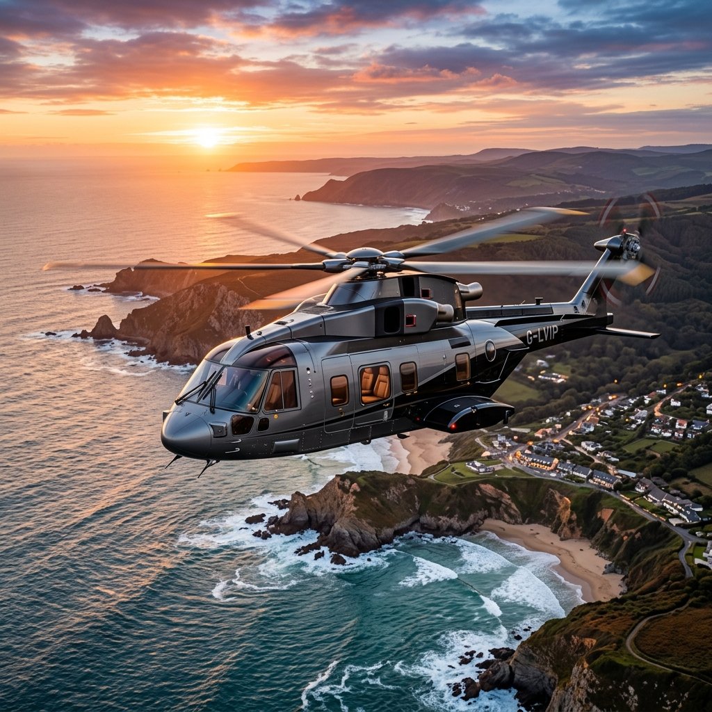 FlyElite VIP Helicopter Charter Fleet